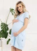 Koszula ciążowa Sunny - Baby Blue
