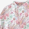 Pajac niemowlęcy Magic Flowers z bawełny organicznej dla dziewczynki