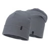 Czapka jesienna, wiosenna męska, bawełniana, szara, Flurry