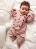 Komplet Niemowlęcy Dres Girl - Blush