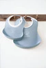 BABYBJORN - zestaw śliniaków mały/duży - Powder Blue