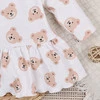 Sukienka niemowlęca Sweet Bears z bawełny organicznej