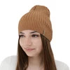 Czapka damska wiosenna, jesienna, z bawełną, czarna, Mirona