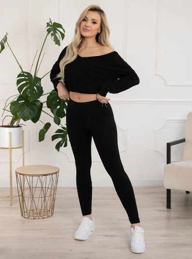 Legginsy Madison - Czarne