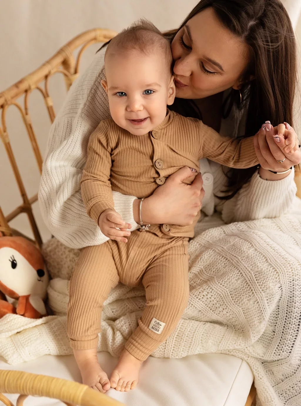 Bluza Niemowlęca Natural Harmony - Latte