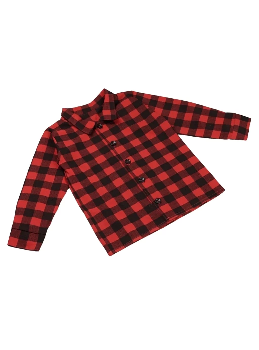 Koszula w kratę z długim rękawem Roger