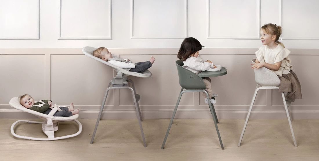 Elodie Details - Leżaczek dla noworodka Newborn Seat GRACE, Powder Pink