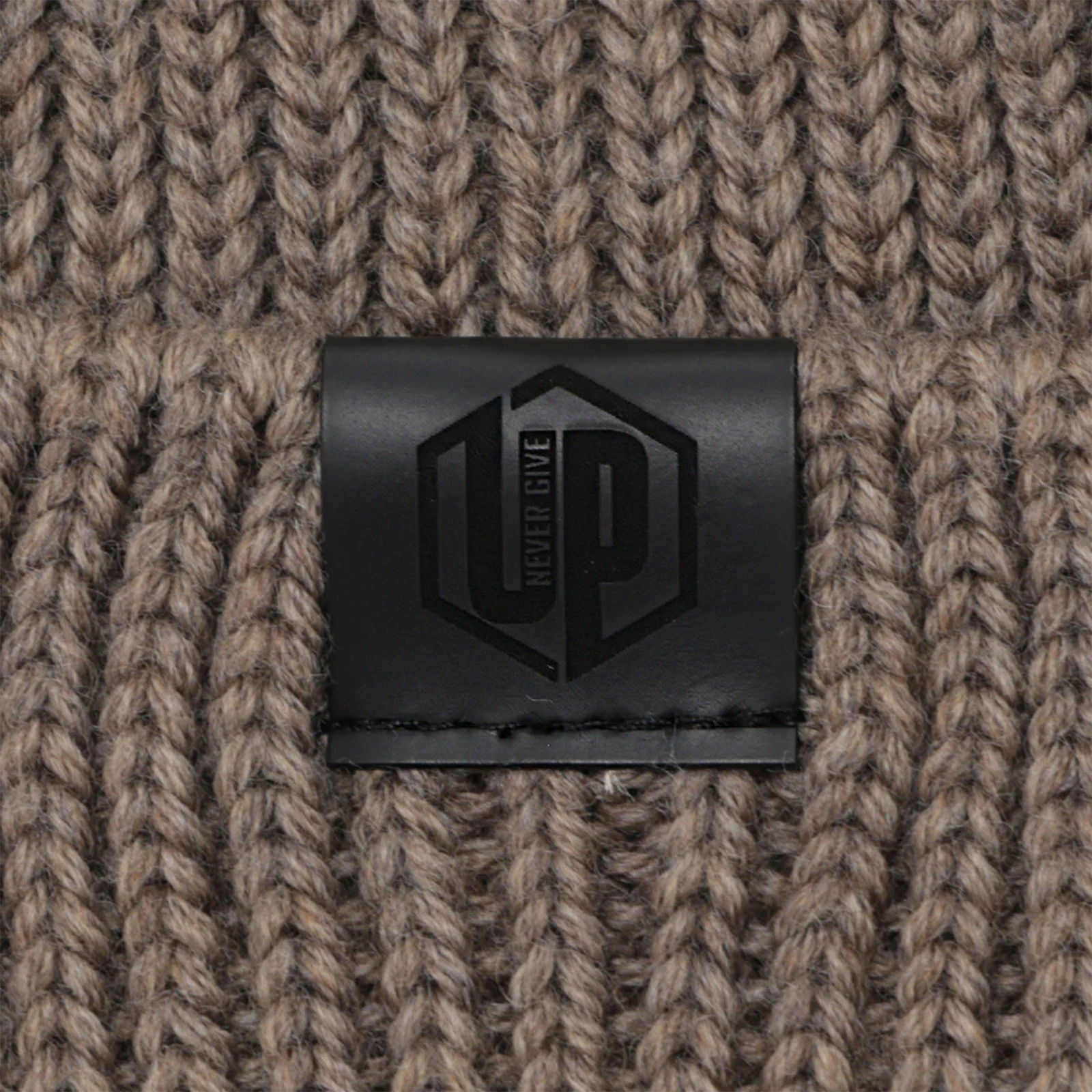Czapka zimowa męska, granatowa, 100% wełniana merino, bezszwowa Smoky