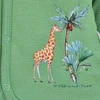Dwustronna kurtka niemowlęca Safari Adventure z bawełny organicznej dla chłopca