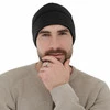 Czapka sportowa męska zimowa, czarna, termoaktywna Kaleo