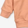 Pomarańczowa bluza dresowa Colour Numbers z bawełny organicznej dla chłopca