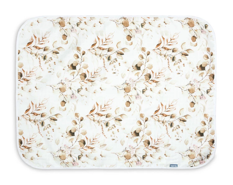 Sensillo Koc Muślinowy 80x100 Eukaliptus Biały