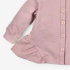 Bluza niemowlęca Magic Flowers z bawełny organicznej dla dziewczynki