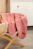 Sensillo Koc Muślinowy 75x100 Retro Pink