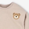 Bluza Dresowa miś Pretilo Mini - Latte