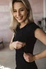Sukienka do karmienia Milky Dress czarna krótki rękaw