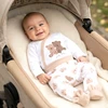 Body kopertowe SWEET BEARS z bawełny organicznej