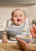 BABYBJORN - Zestaw do karmienia 3 szt. - Light Grey