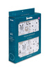 Sensillo Pielucha Bambusowa 120x120 2-pak Misie+Gwiazdki