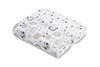 Sensillo Pielucha Bambusowa 120x120 2-pak Misie+Gwiazdki