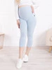 Legginsy Ciążowe Rybaczki - Baby Blue