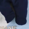 Półśpiochy Niemowlęce Fun Origami Z Bawełny Organicznej Granatowy