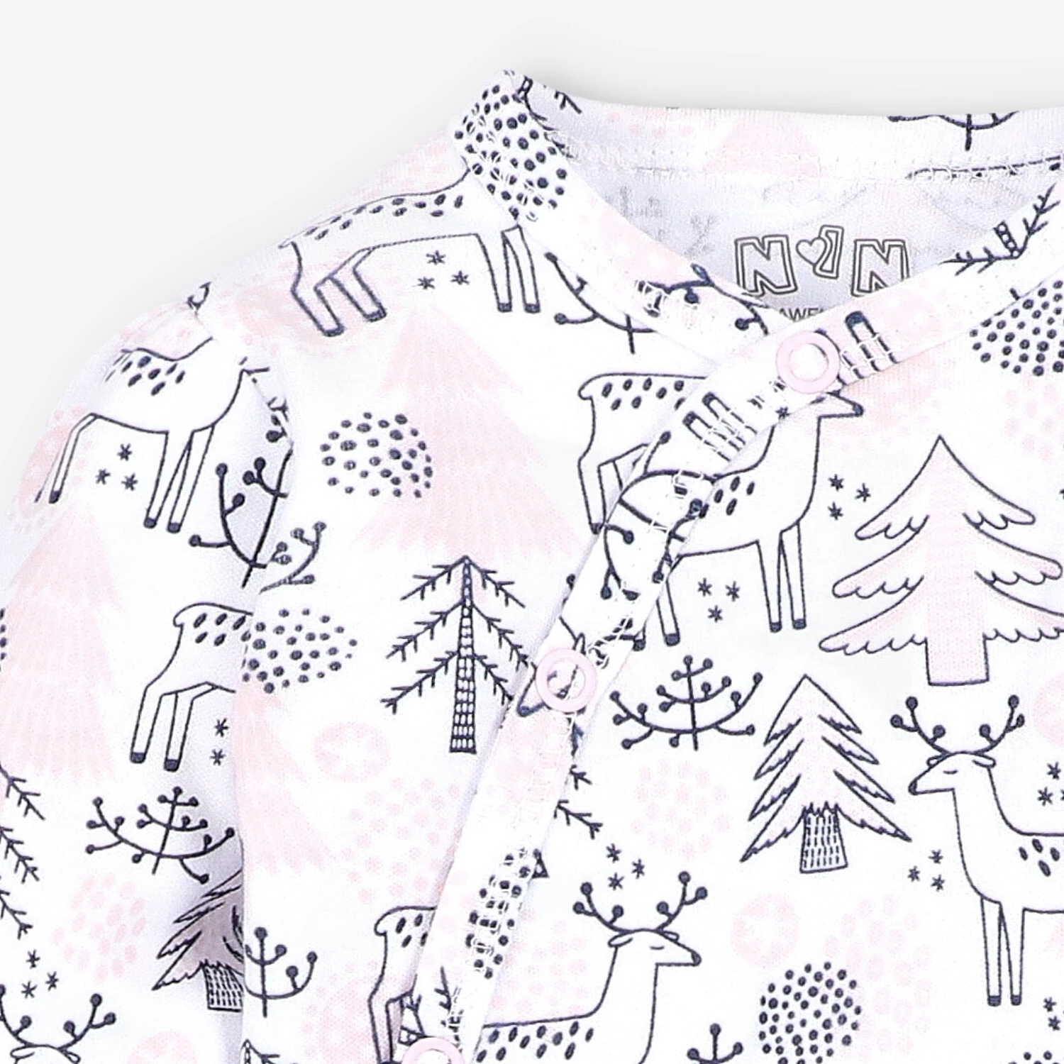 Bluza Niemowlęca z Kapturem Roses - Ecru