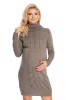 SWETER SUKIENKA WARKOCZE CAPPUCCINO