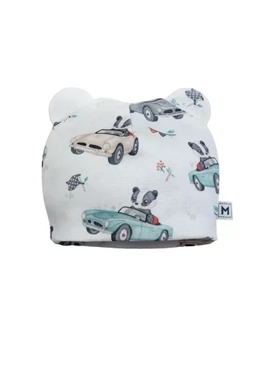 Czapeczka Niemowlęca - Retro Borsuk