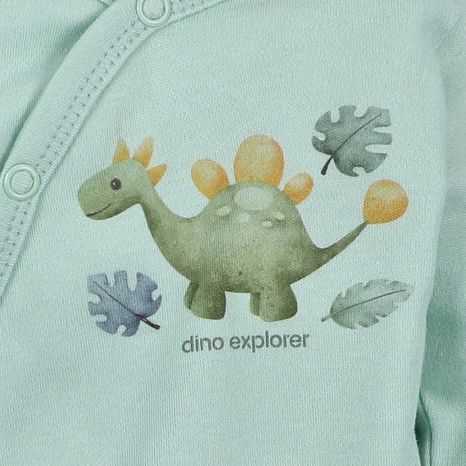 Body kopertowe DINO EXPLORER z bawełny organicznej