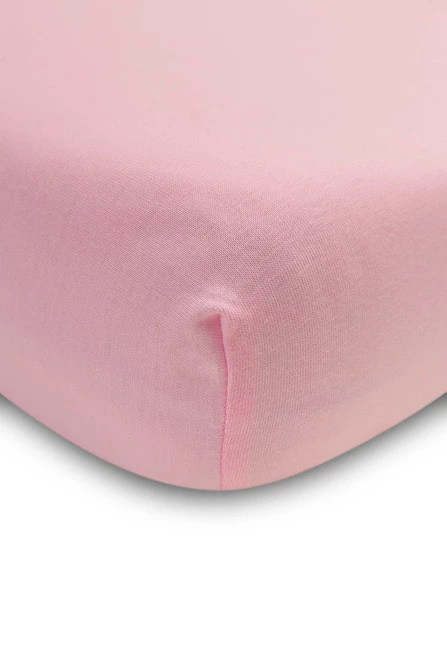 Sensillo Prześcieradło Jersey Deluxe 160x80 Różowy