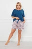 Sagitta piżama damska krótki rękaw - jeans