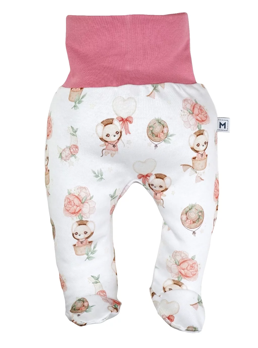 Półśpiochy Niemowlęce Spodenki Little Mouse - Cherry Shake