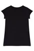 Tola koszulka dziewczęca krótki rękaw czarny