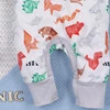 Rampers niemowlęcy Fun Origami z bawełny organicznej