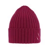 Czapka zimowa damska, różowa, 100% wełniana merino Ariga