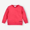 Bluza Dresowa Dziewczęca Z Długim Rękawem Czerwona