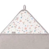 Babyono Okrycię Kąpielowe.Frotte Prmium 100 X 100 - Szare