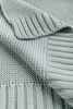 Sensillo Kocyk Bambusowo-Bawełniany 80x100 Baby Grey