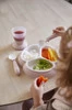 BABYBJORN - Zestaw obiadowy Dinnerware, 8 szt. - Powder Pink