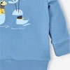 Bluza dresowa Piraci z bawełny organicznej dla chłopca