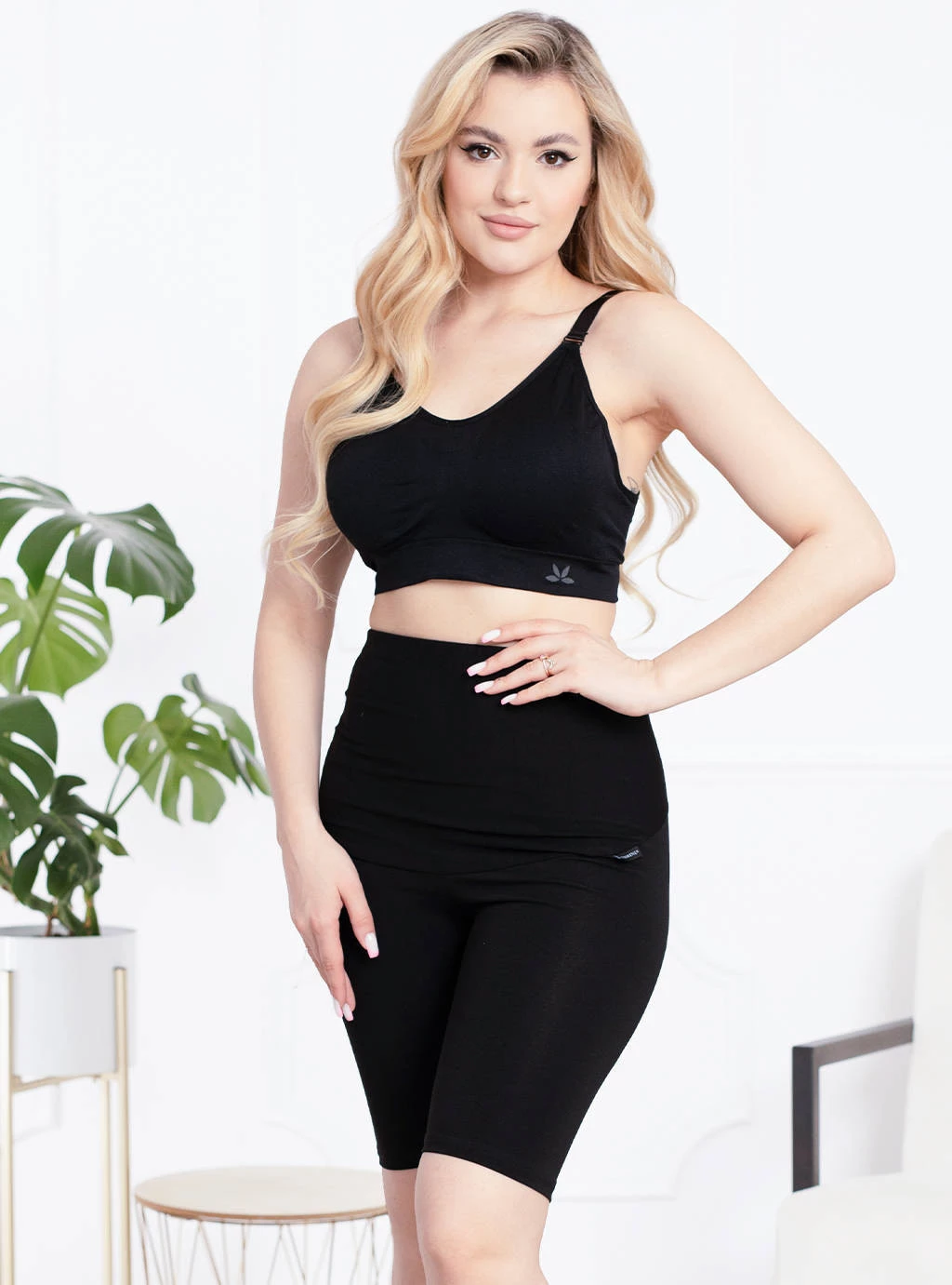 Biustonosz sportowy Barundi - czarny