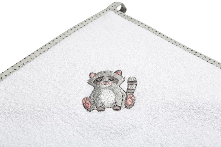 Sensillo Okrycie Kąpielowe Frotte 100x100 Szop Szary