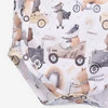 Body kopertowe Cute Cars z bawełny organicznej dla chłopca