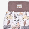 Półśpiochy niemowlęce Cute cars z bawełny organicznej dla chłopca