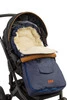 Sensillo Śpiworek Wełna Do Wózka 95x40 Navy