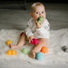 Babyono Miękkie piłeczki sensoryczne 4 szt. 