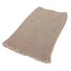 Czapka i komin dla dziewczynki, zimowy komplet, bezszwowy, fioletowy, 100% wełniany merino, Silena