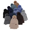 Czapka i komin dla chłopca, zimowy komplet, 100% wełniany merino, z podszyciem bawełnianym, camel Tolmar