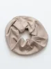 Gumka do włosów scrunchie MOCHA beżowa